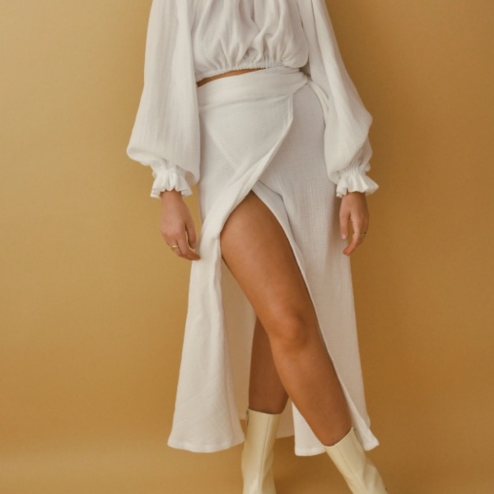 Boheme goods wrap skirt